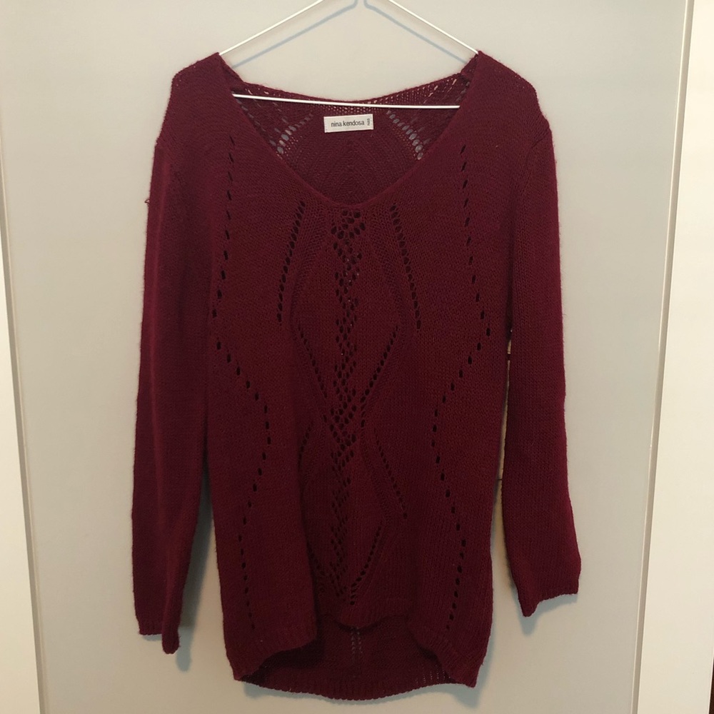 Red Sweater Paris